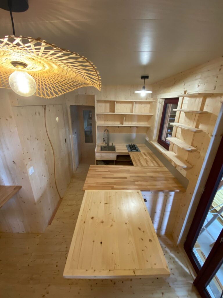 Construction de Tiny Houses et aménagement de vans sur mesure