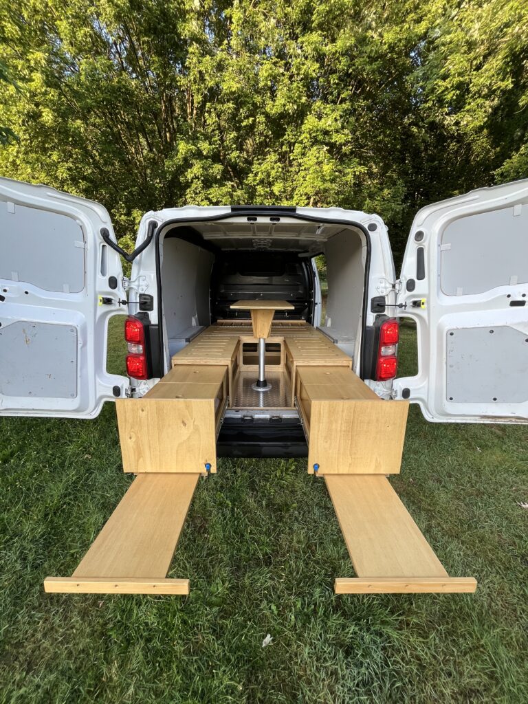 Aménagements de vans sur mesure