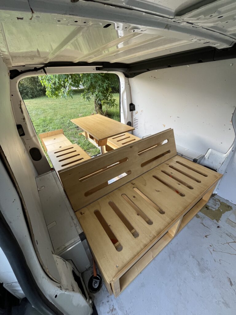 Aménagements de vans sur mesure